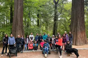 Assistents al taller a Santa Fe del Montseny